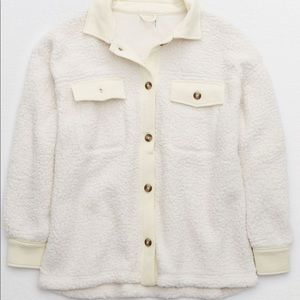 NWT Aerie Cloud Sherpa Jacket